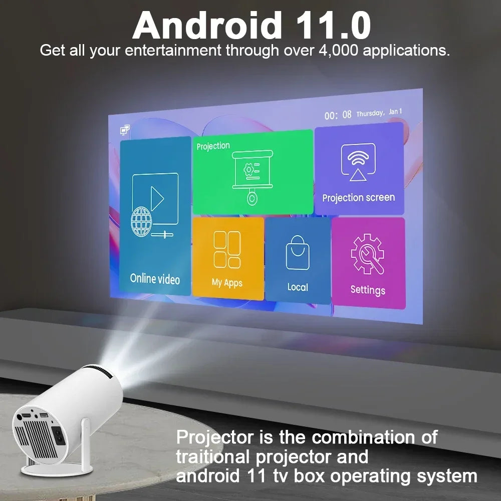 CozyCast Mini HD Projector