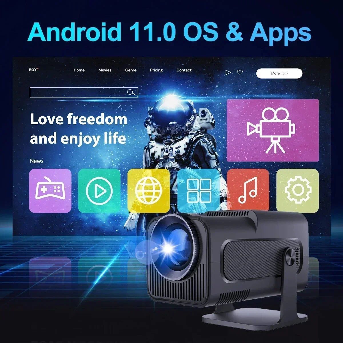 CozyCast Mini HD Projecter Gen 2
